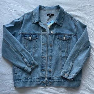 NWT Oversized Denim Jacket